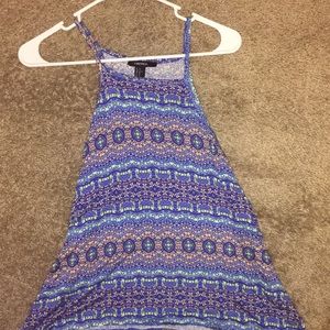 Patterned and beautifully colored tank top!